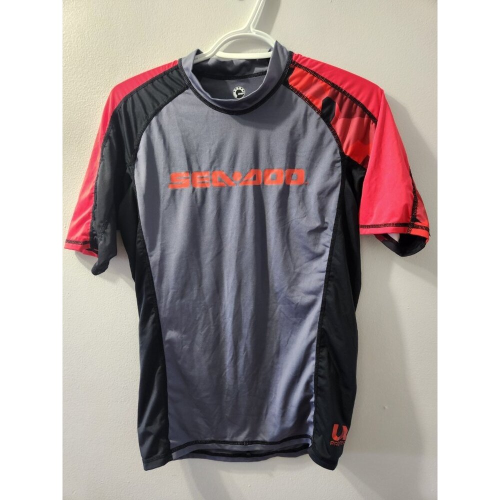 Sea-Doo BRP Small  Signature Short Sleeves Rashguard Pre-Owned